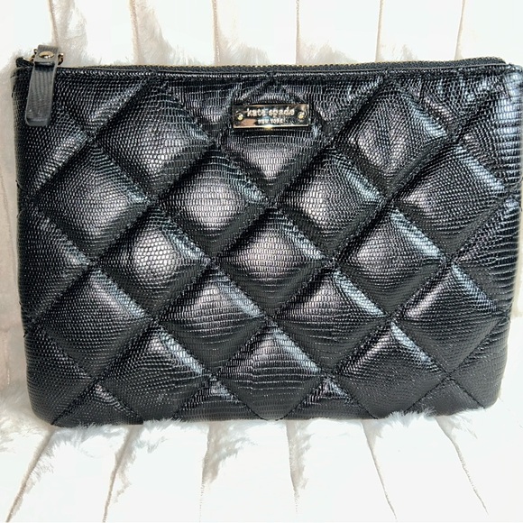 kate spade Handbags - Kate Spade Black Quilted Women's Clutch